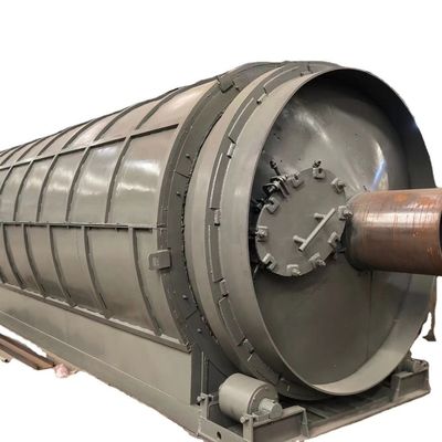 17.5 kW di potenza Pirolisi olio pneumatici macchina di riciclo con alto rendimento di olio