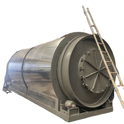 10 tonnellate di impianto di pirolisi per la linea di produzione di plastica/pneumatici per l'olio diesel