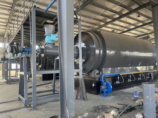 Pirolisi continua dei rifiuti di plastica per pneumatici e macchine ad olio con reattore