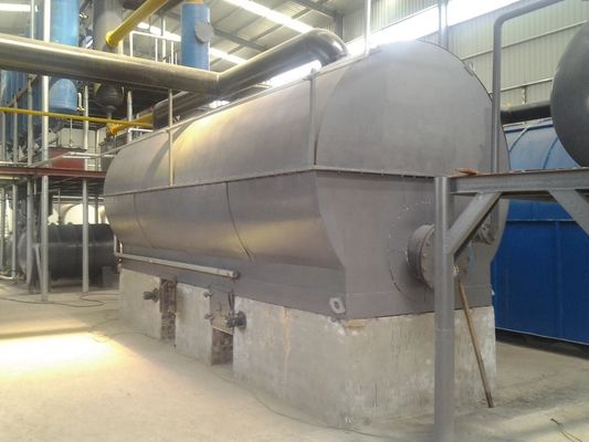 Linea di produzione di olio di benzina da rifiuti a diesel per il sistema di pirolisi e distillazione