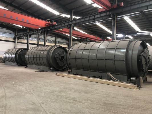 Macchina di pirolisi continua a carbone per pneumatici di scarto