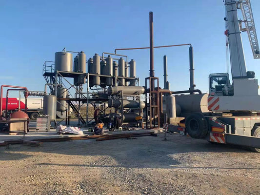 D2000*4000mm Macchina per la depurazione dell'olio di motore di auto usata 380v/50hz