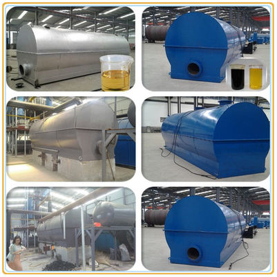 16KW Alta capacità di petrolio greggio rifiuti di olio di motore usato olio di motore raffineria di olio di motore macchina per diesel