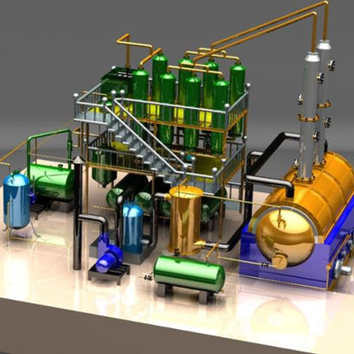 L'impianto di distillazione LCO ad alto rendimento per il gasolio 150 mq Area installata e grande produzione