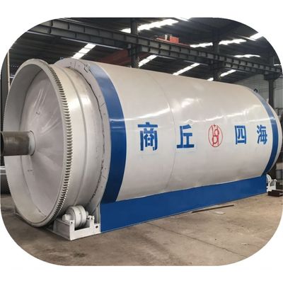 15.5kw macchina di pirolisi per trasformare i rifiuti in olio combustibile da pneumatici di plastica e gomma