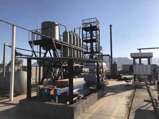 Impianto di riciclaggio di olio nero per la trasformazione di olio diesel