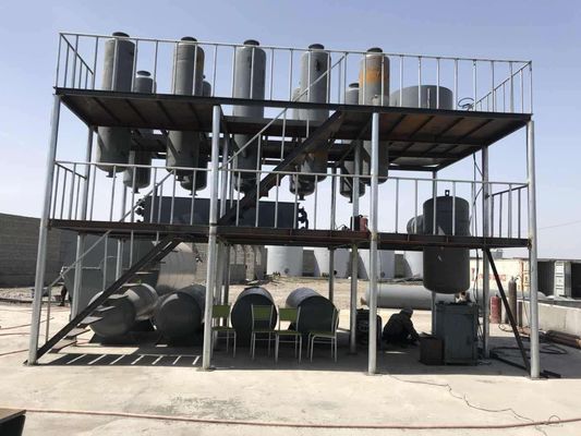 Macchina di distillazione continua per raffinerie diesel per petrolio greggio a 380v/50hz