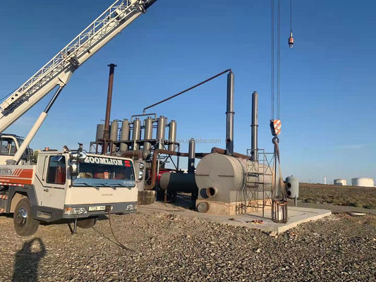 Purificatore di petrolio per l'energia mineraria pneumatici di plastica di scarto di nuova produzione per impianti di raffinazione diesel