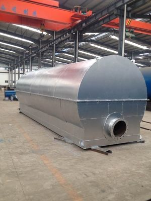 Rafinazione dell'olio di scarico per motori diesel di alta capacità da 16 kW 2.2*5.5m Dimensioni