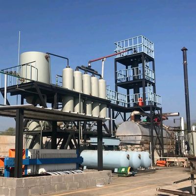 Macchina di raffinazione continua di petrolio greggio per l'energia diesel con acciaio da caldaia Q245R
