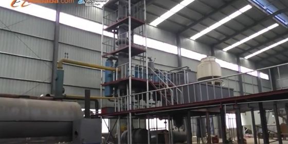 Q245R Impianto di distillazione di raffinazione di olio di acciaio per la pirolisi di caldaie di acciaio e di materie plastiche