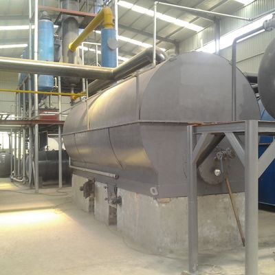 Metodo di riscaldamento riscaldamento indiretto pirolisi impianto di distillazione di raffineria di olio di plastica