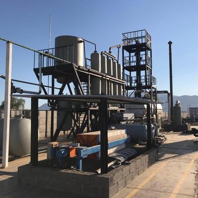 Riciclare olio di motore usato in diesel e olio base con apparecchiature di distillazione da 380v/50hz