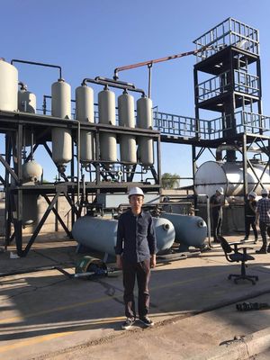 Reattore di distillazione per la produzione di gasolio e benzina D1600*3500mm