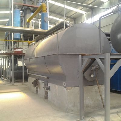 Apparecchiature per la distillazione di olio di scarto ad alta capacità per la produzione di gasolio e di olio base