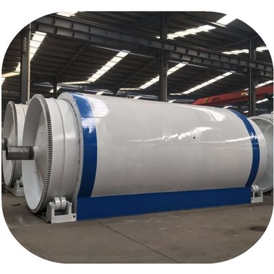 Q245R Caldaia Reattore in acciaio Macchina di conversione di plastica in diesel con capacità di 10 tonnellate