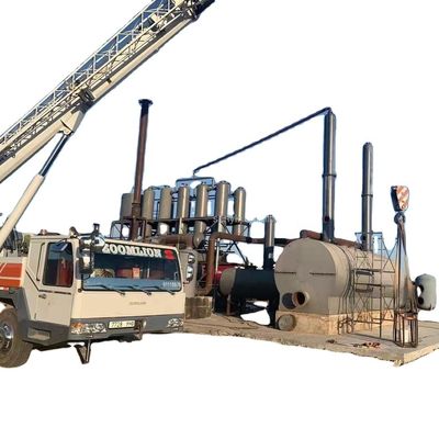 Riciclare l'olio di motore usato in un impianto di distillazione diesel da 30 kg per alimenti e bevande