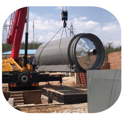 Q245R Macchina di pirolisi del materiale in acciaio per caldaie per la conversione di rifiuti in energia da combustibile
