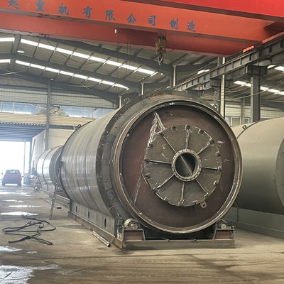 15Impianto di pirolisi di gomma di plastica per la produzione di carburante