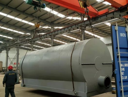 10 tonnellate di capacità Regenerazione dell'olio di motore Macchina di filtrazione dell'olio nero per l'olio di auto usato