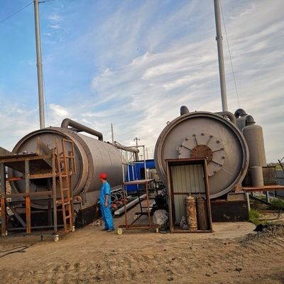 Macchine di pirolisi per i rifiuti di pneumatici e di plastica per l'industria mineraria energetica