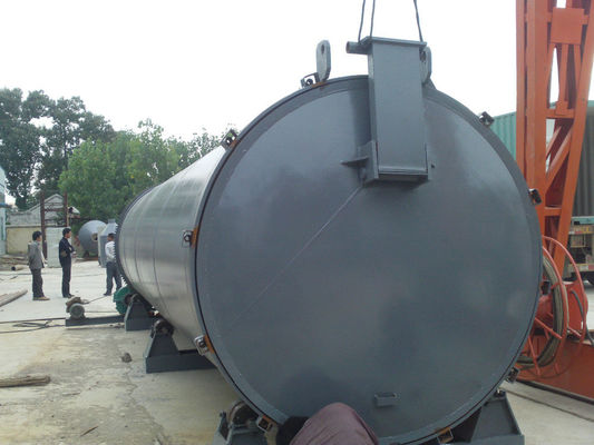 Tecnologia di pirolisi che trasforma la plastica in olio combustibile con una capacità di 5,5 tonnellate