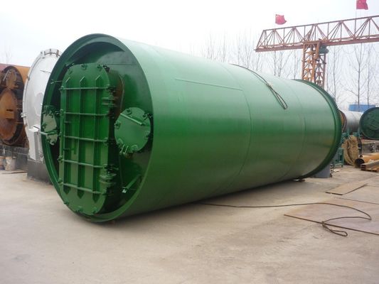 SIHAI Recycling Pyrolysis Plant convertendo rifiuti di pneumatici, gomma e plastica in energia da combustibile