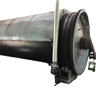 380V pneumatici di plastica usata macchina di riciclaggio per olio combustibile nero di carbonio riscaldamento diretto