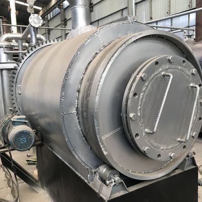 Macchina per la pirolisi dei rifiuti di plastica con elevata produzione di olio e pannello di controllo facile da usare