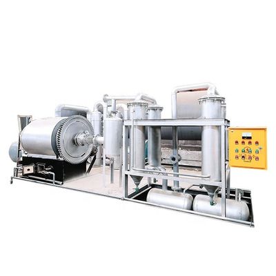 8-10 tonnellate di capacità giornaliera Macchina di pirolisi dei rifiuti di pneumatici 2200*6600mm