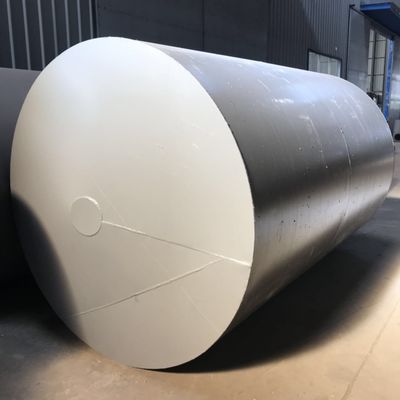 8-10 tonnellate di capacità giornaliera Macchina di pirolisi dei rifiuti di pneumatici 2200*6600mm