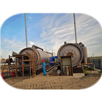 Catalizzatore per la pirolisi di 30 T ecologico per pneumatici a olio in 2600mm*6600mm