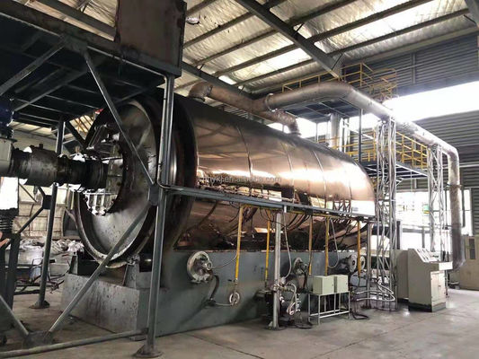 15 TPD Macchina di pirolisi dell'olio di pneumatici per la linea di produzione di riciclaggio della gomma nel 2022