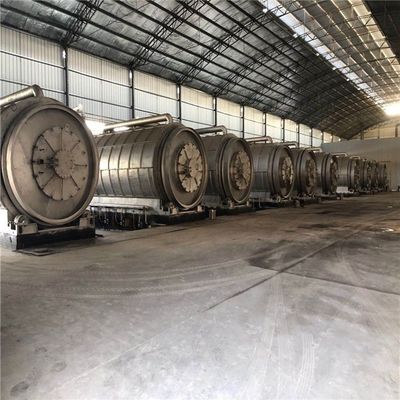300 metri quadrati Area richiesta 15 TPD Rifiuti di pneumatici Macchina di pirolisi dell'olio per il riciclaggio dell'olio