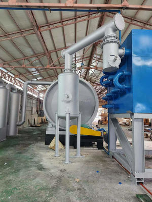 Macchine di pirolisi per la trasformazione di piccoli rifiuti di plastica in olio diesel di tensione 380 V