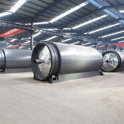 Apparecchiature di pirolisi per la trasformazione della plastica in carburante diesel di capacità 10 T/giorno