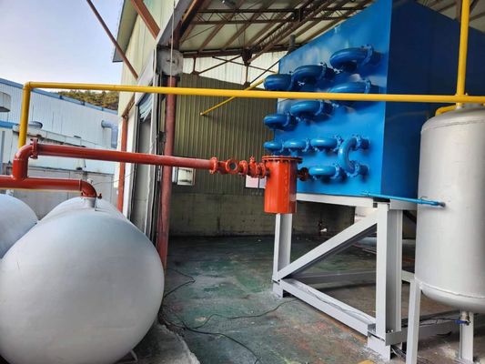 Impianto di pirolisi dei rifiuti di pneumatici 2600mm*6600mm Per una soluzione di energia verde