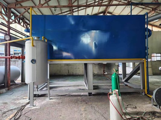 Impianto di pirolisi dei rifiuti di pneumatici 2600mm*6600mm Per una soluzione di energia verde