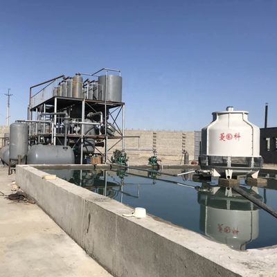Macchina per la decolorazione dell'olio di pirolisi da olio di combustibile diesel per D1600*3500mm di materia prima