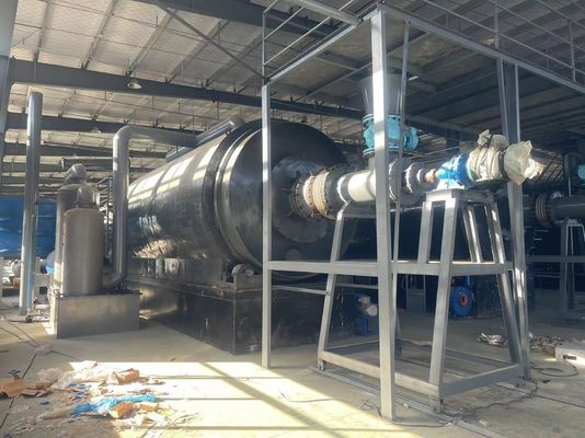 10 tonnellate di impianto di pirolisi per la linea di produzione di plastica/pneumatici per l'olio diesel