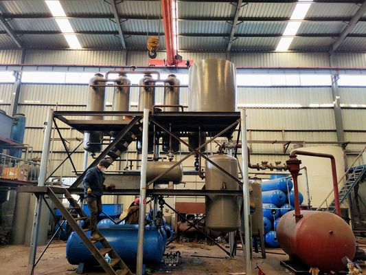 Impianto di distillazione a vuoto modulare del greggio per il gasolio e il carburante per aerei