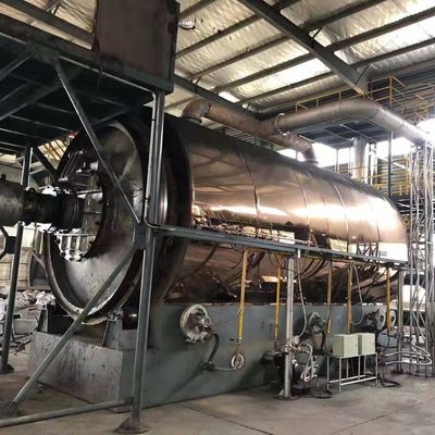 Macchina di pirolisi per il riciclaggio di pneumatici pneumatici olio di plastica di fango cavo guaina